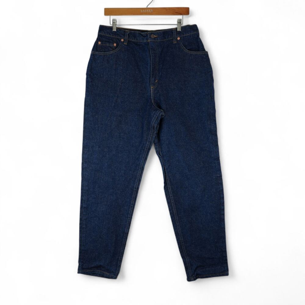 Vtg 90s Levis 551 Jeans Womens 16S (33x30) Relaxed‎ Fit Tapered Leg High Rise